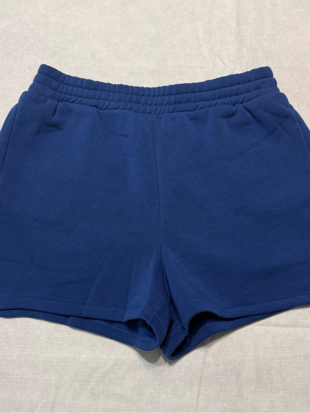 Zenana Outfitters Royal Blue Elastic-Waist Athletic Shorts